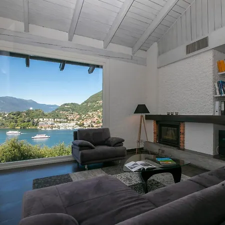 Villa Laveno-mombello Sleeps 6 Pool